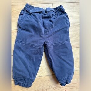 Stella Mccartney Kids Drawstring Joggers / Sweatpants in Navy Blue Size: 18 m